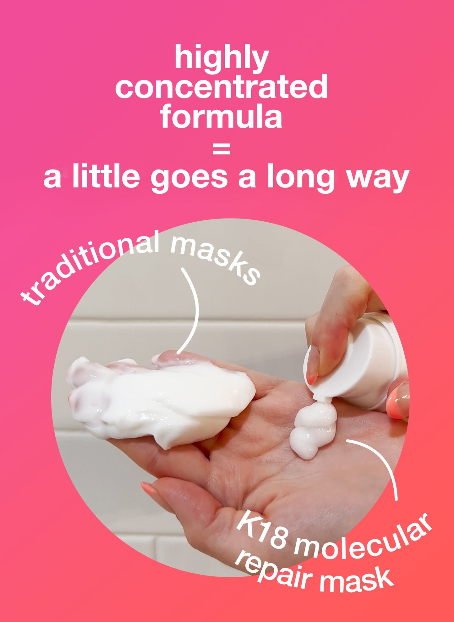 Full Size Leave-in Molecular Repair Hair Mask (50mL) - K18™ Peptide
