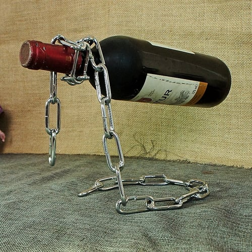 Magical Floating Wine Rack