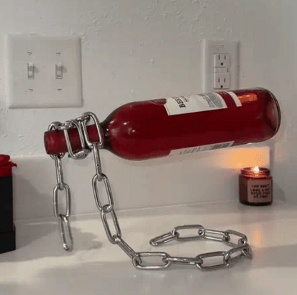 Magical Floating Wine Rack