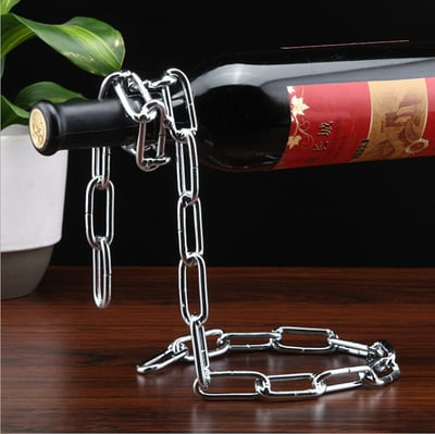 Magical Floating Wine Rack