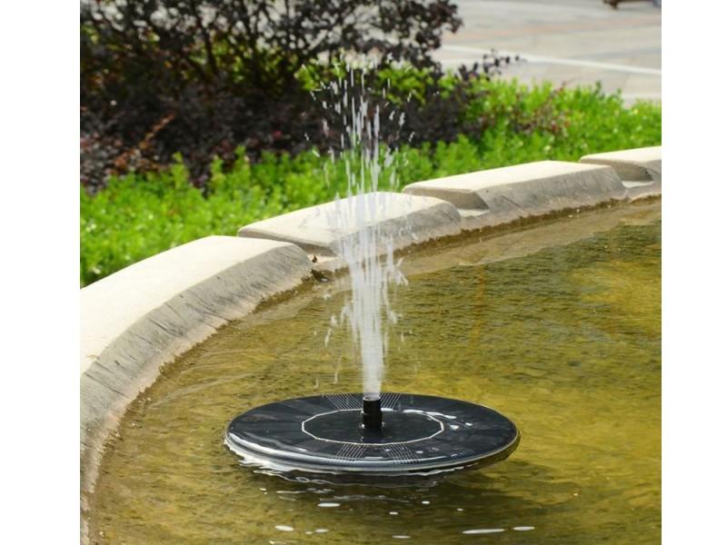 2x Solar-Powered Water Fountain